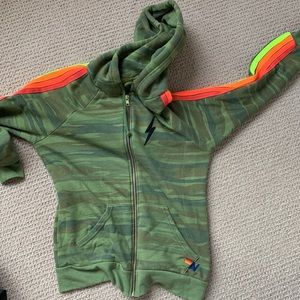 aviator nation zip up